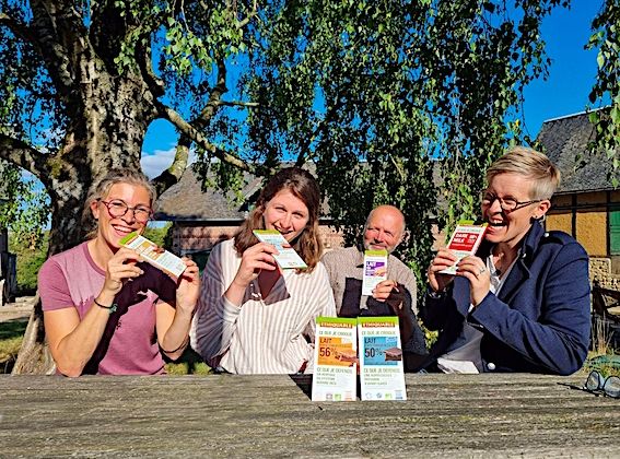 Tablettes de chocolat vertueuses élaborées dans le Gers